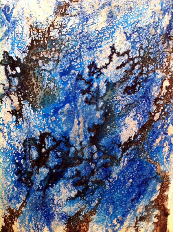 Transparence bleue